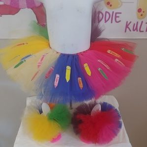 Very full tutu socks